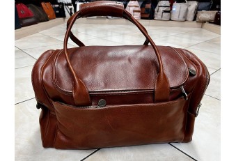 Borsone da viaggio vera pelle