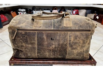 Borsone da viaggio vera pelle