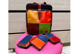 Borsa e Zaino Multicolore LT