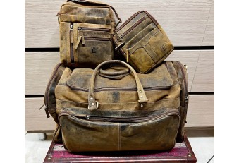 Borsa da viaggio pelle Vintage LT