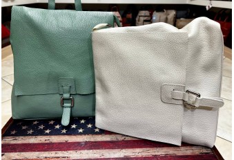 Zaino Avorio pellame Martellato