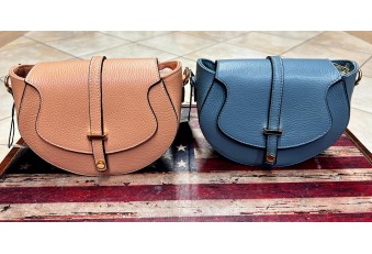 Borsa Avorio vera pelle