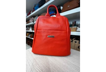 Zaino e Borsa Avorio vera pelle