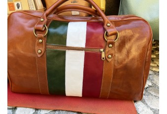 Borsone da viaggio Tricolore Made in Italy